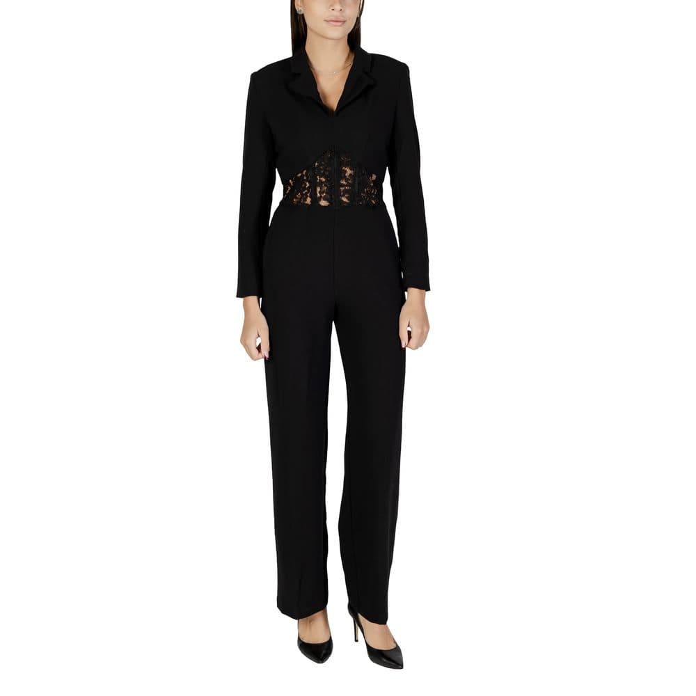 Morgan De Toi Black Polyester Rompers