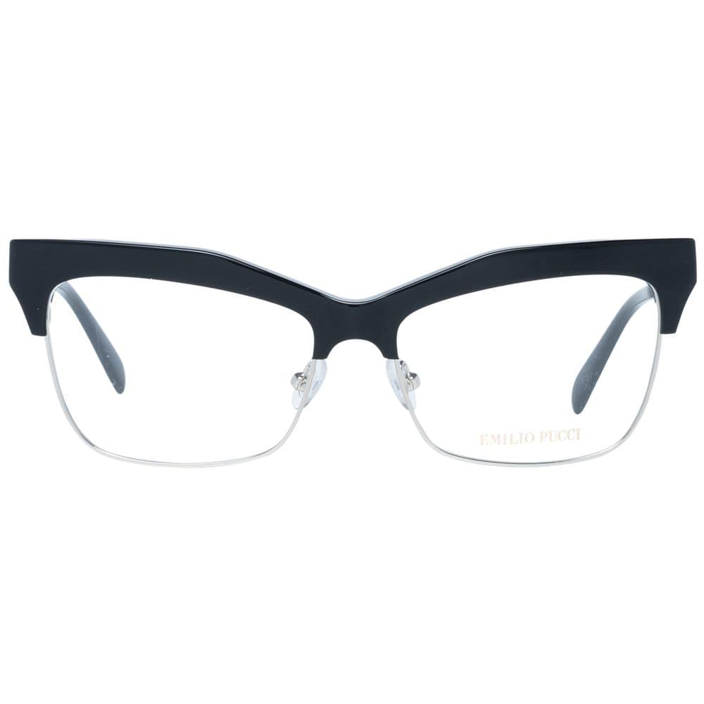 Emilio Pucci Black Metal & Plastic Glasses (Frames) - Image 2