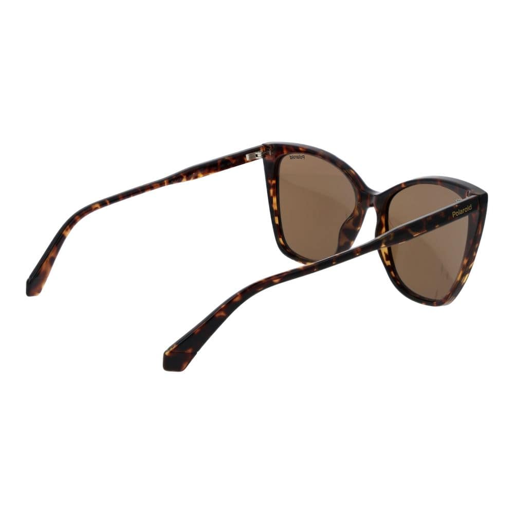 Polaroid Brown Polycarbonate Sunglasses - Image 3