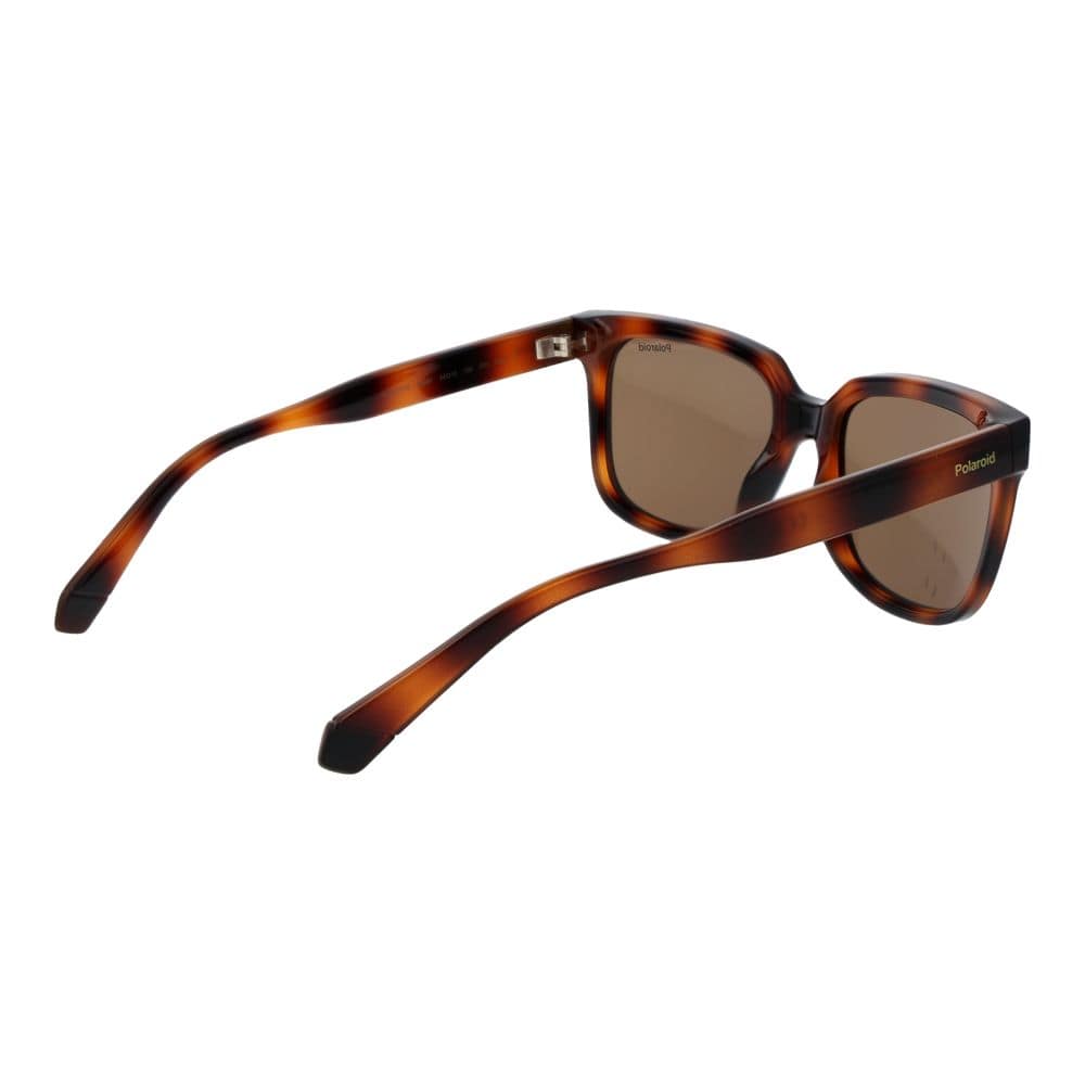 Polaroid Brown Polycarbonate Sunglasses - Image 3