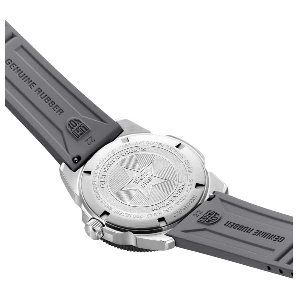 Luminox Gray Rubber Sport Watch - Image 2