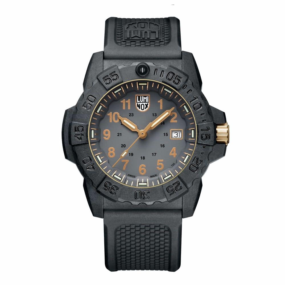 Luminox Black Rubber Sport Watch