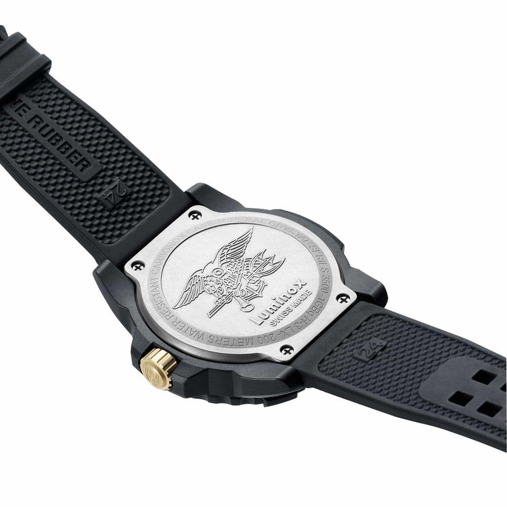Luminox Black Rubber Sport Watch - Image 3