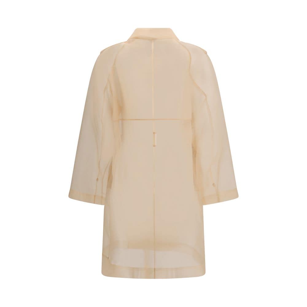 PINKO Multicolor Silk Trench Coat - Image 2
