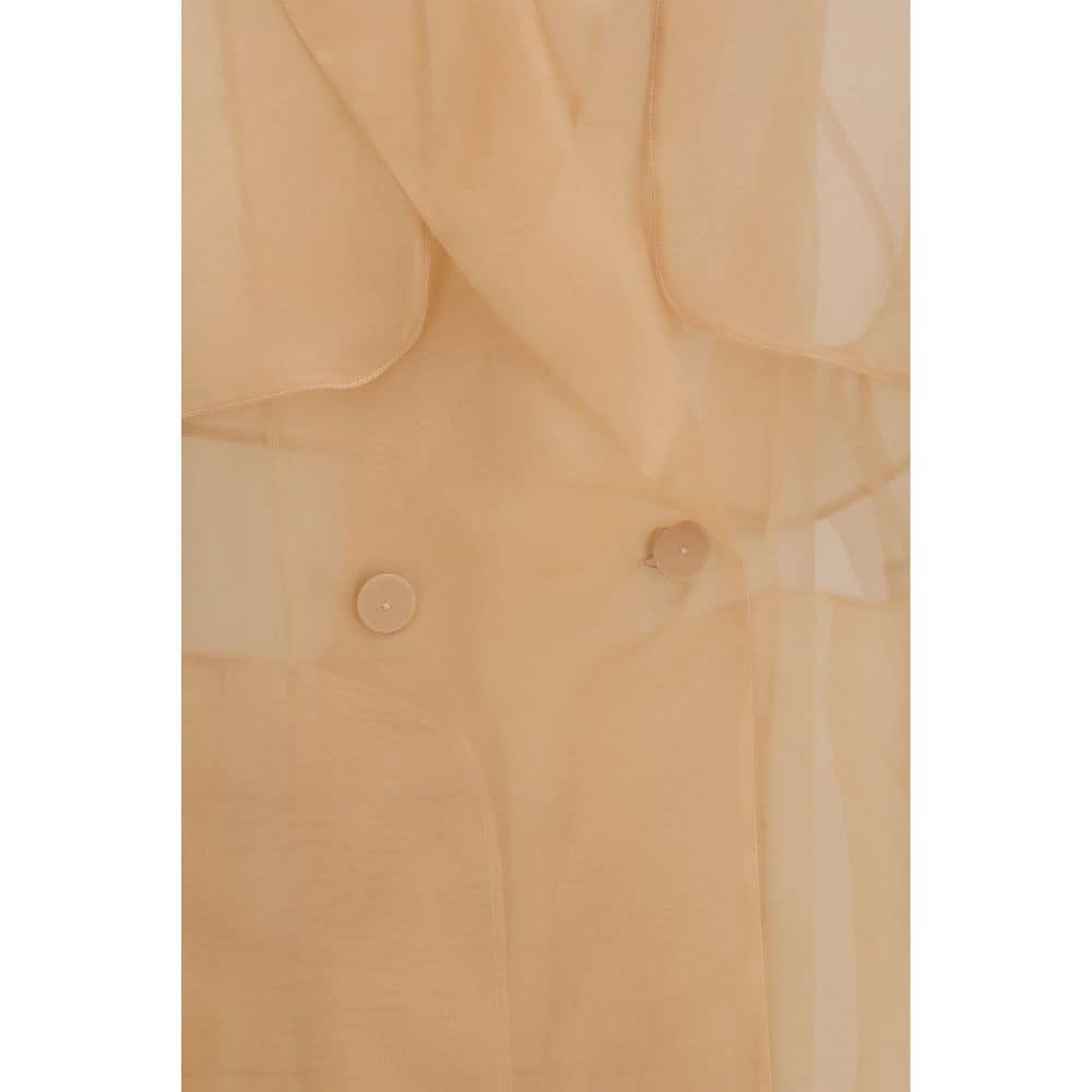 PINKO Multicolor Silk Trench Coat - Image 3