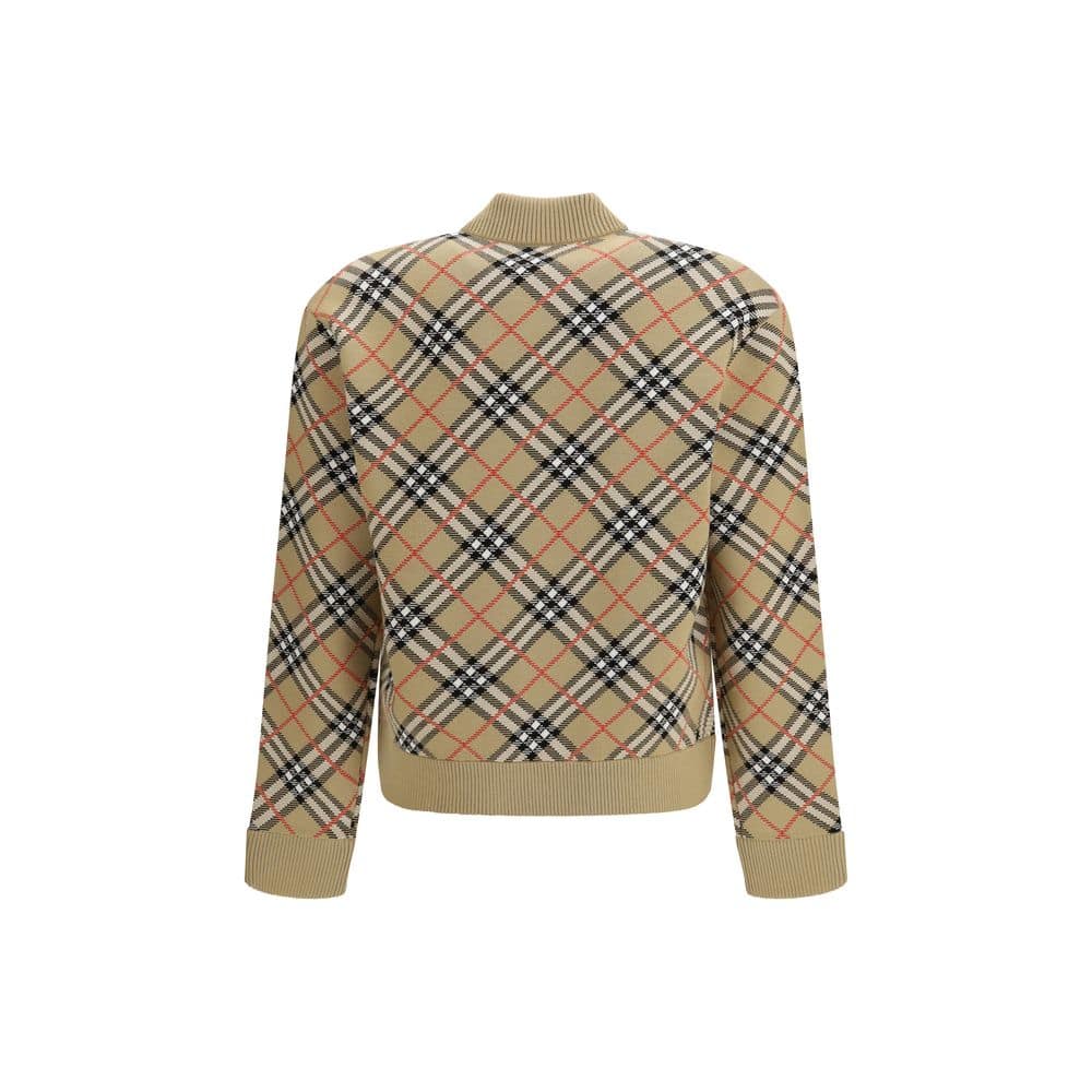 Burberry Beige Wool Bomber - Image 2