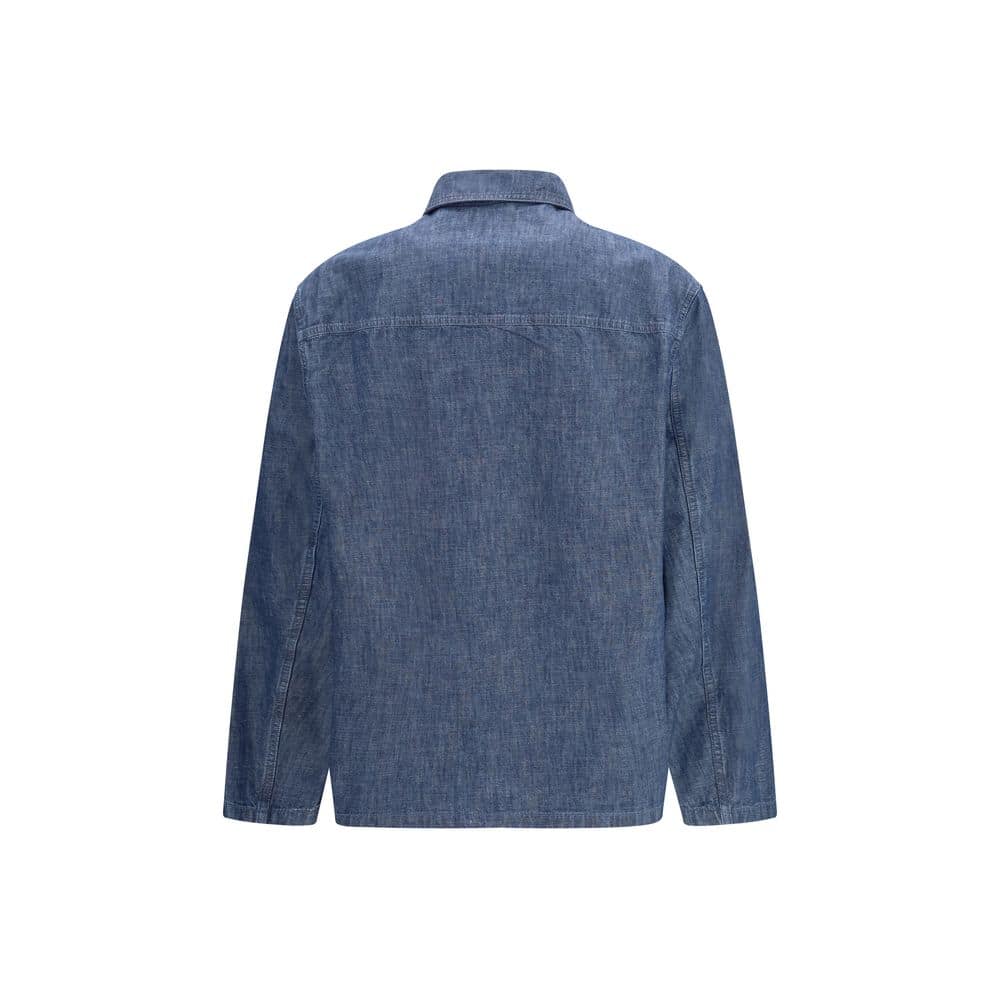 Jil Sander Blue Cotton Denim Jacket - Image 2