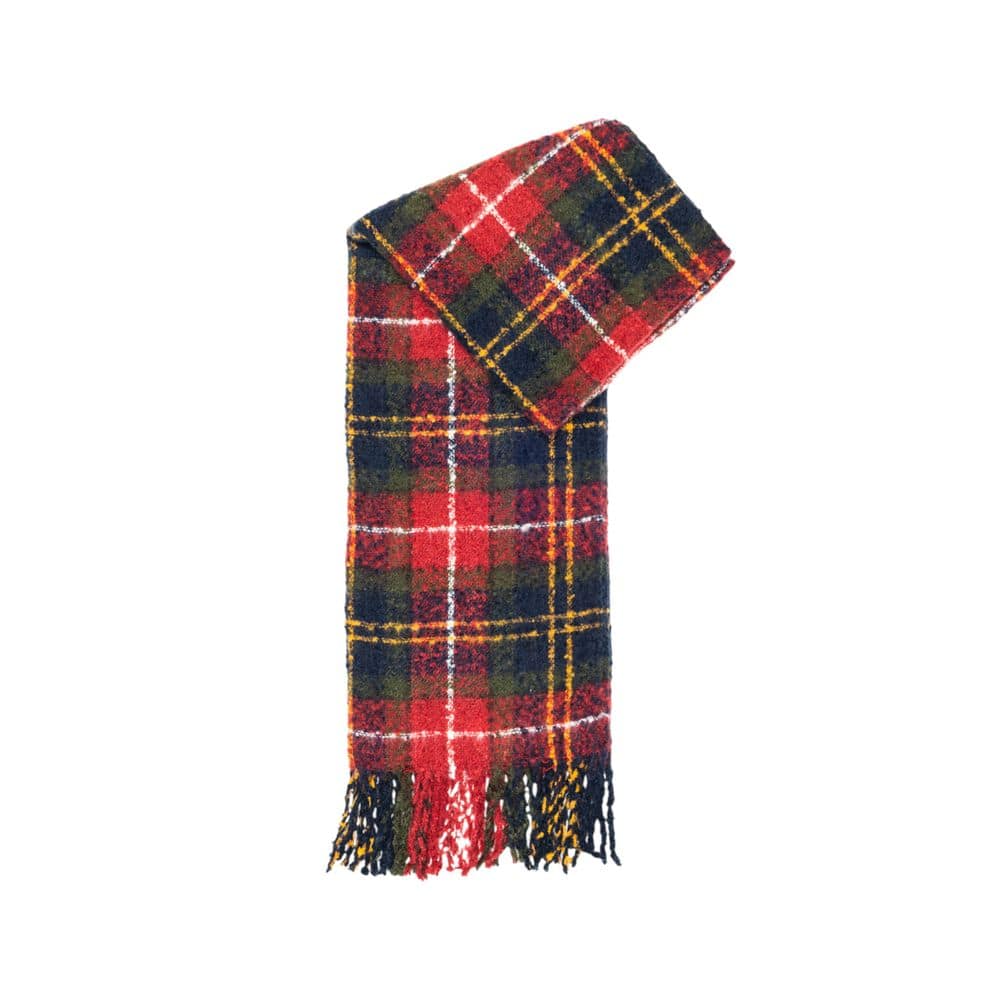 Barbour Bordeaux Polyester Scarf - Image 2