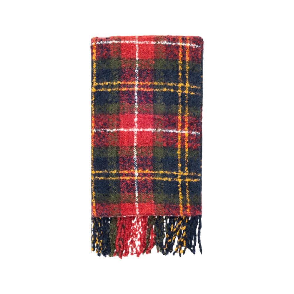 Barbour Bordeaux Polyester Scarf - Image 3