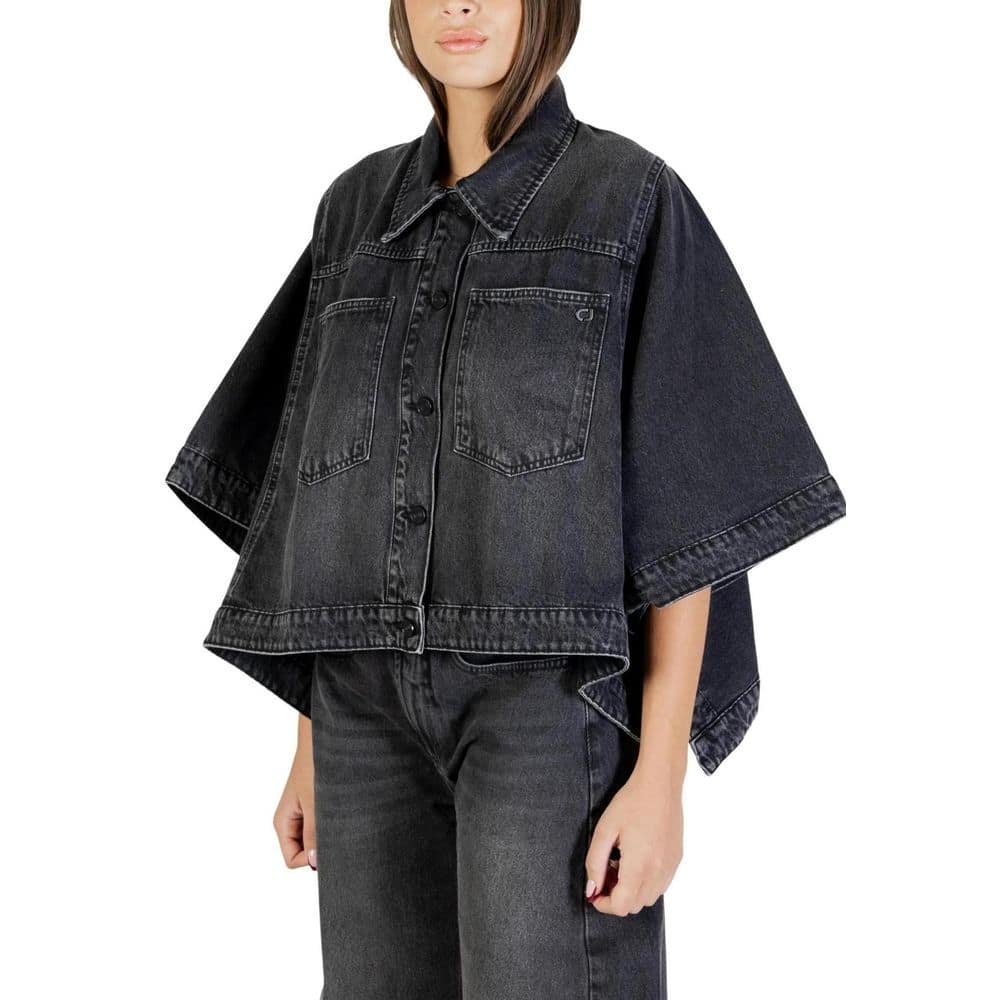 Colcci Black Cotton Denim Jacket - Image 3