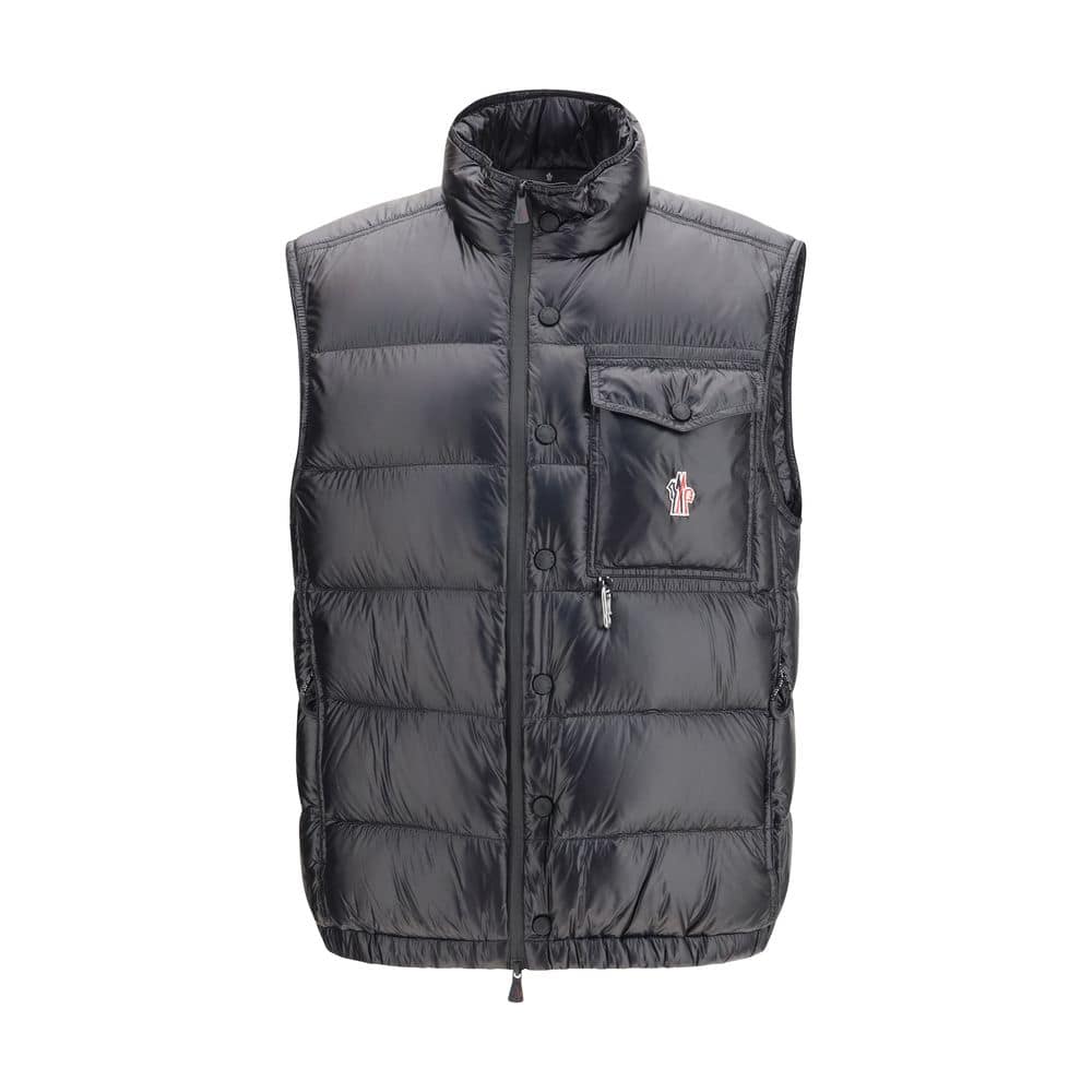 Moncler Grenoble Black Polyamide Sleveless Jacket