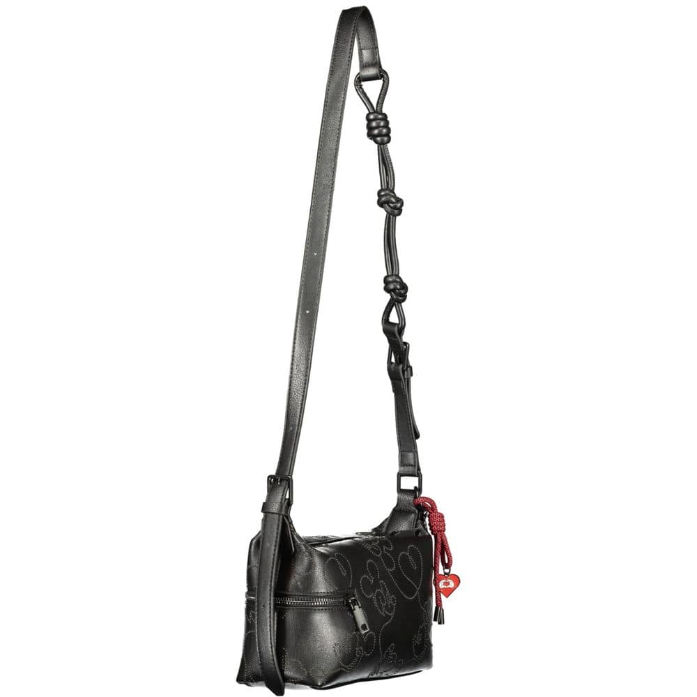 Desigual Black Polyurethane Women's Handbag - Image 3