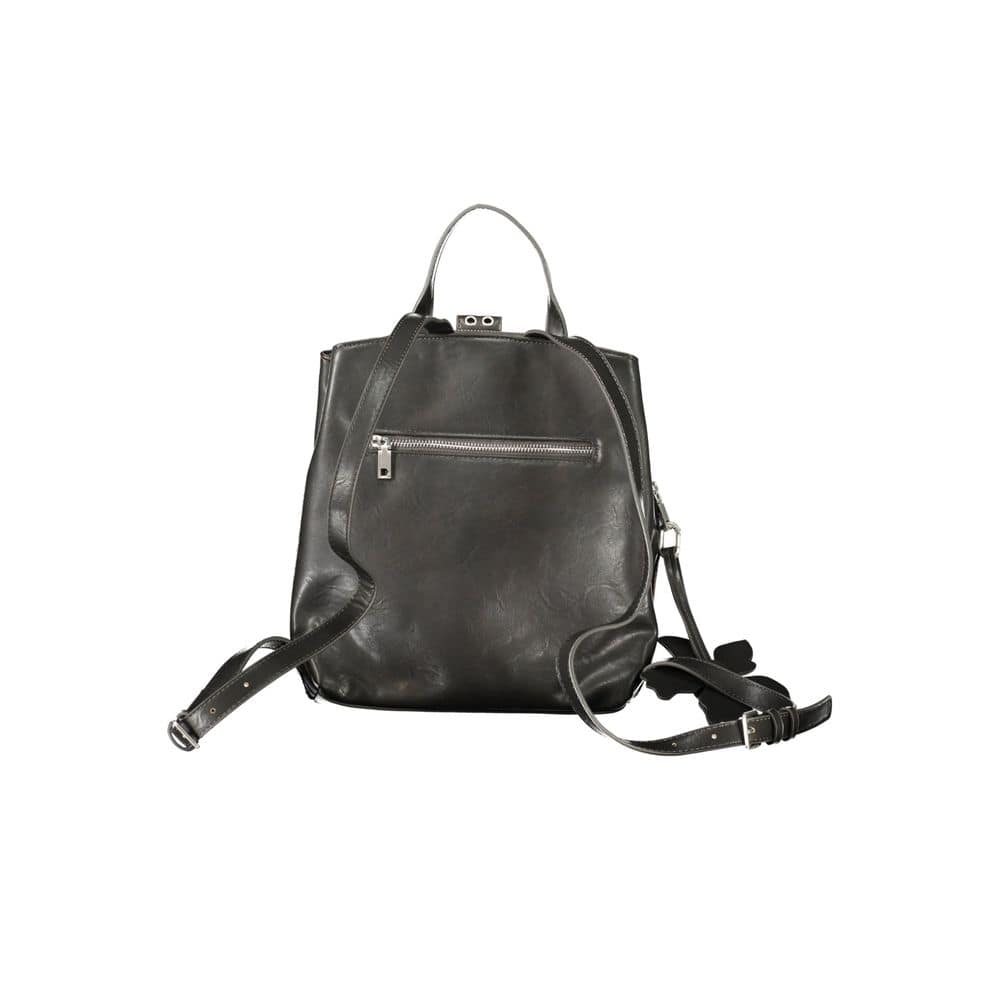 Desigual Black Polyurethane Women Backpack - Image 2