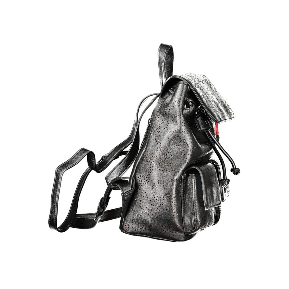 Desigual Black Polyurethane Women's Mini Backpack - Image 3
