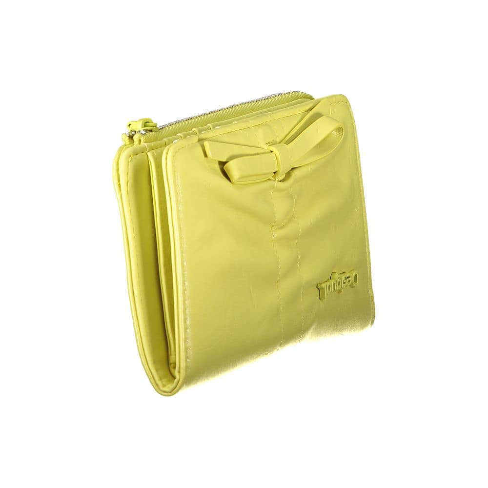 Desigual Giallo Polyurethane Women Wallet - Image 3