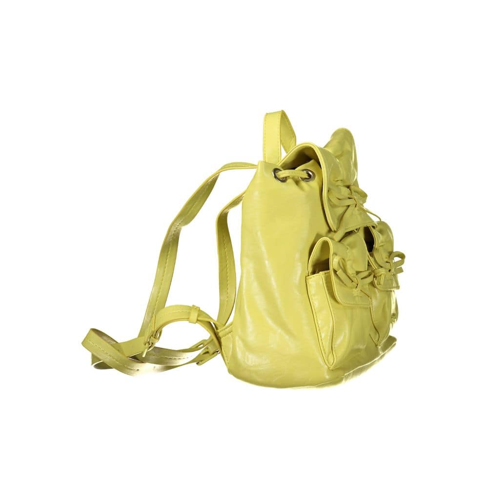 Desigual Giallo Polyurethane Women Backpack - Image 3