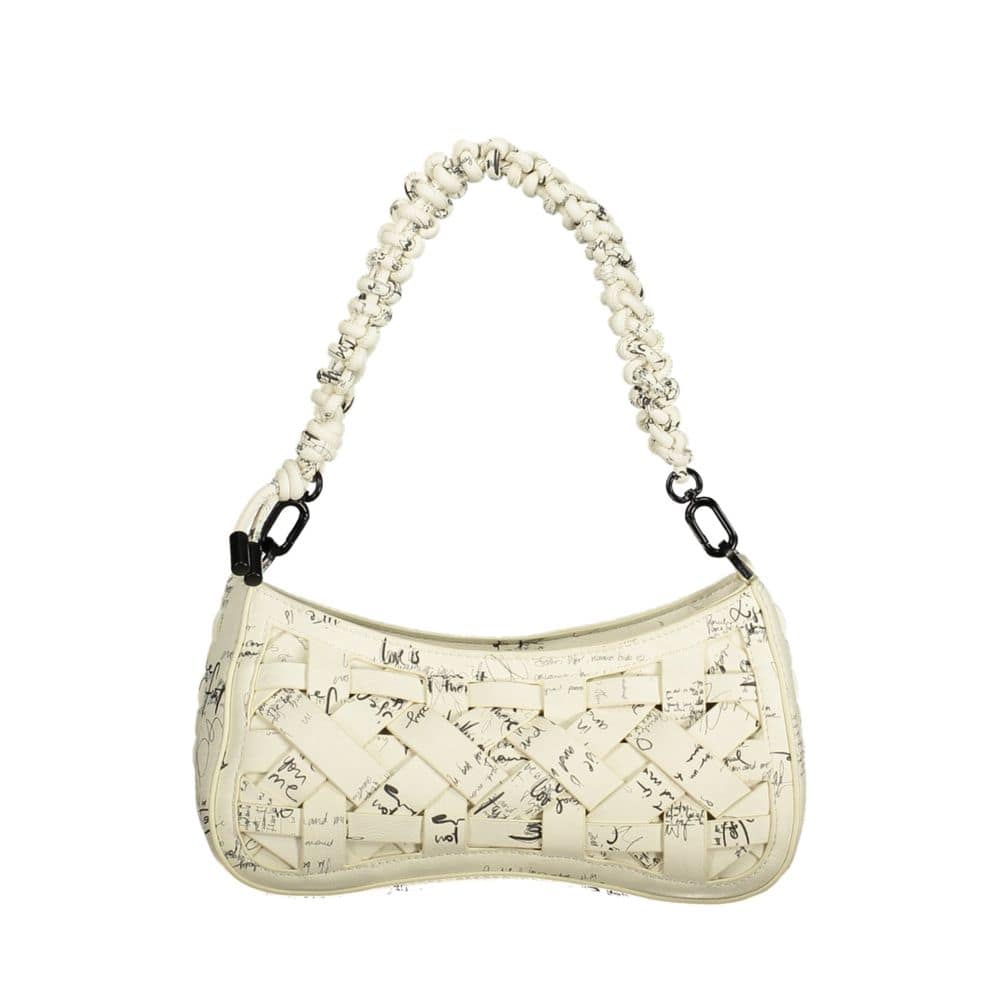 Desigual Bianco Poliuretano Women Handbag