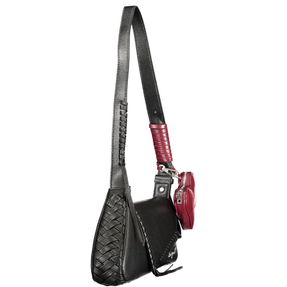 Desigual Black Polyurethane Women Handbag - Image 3