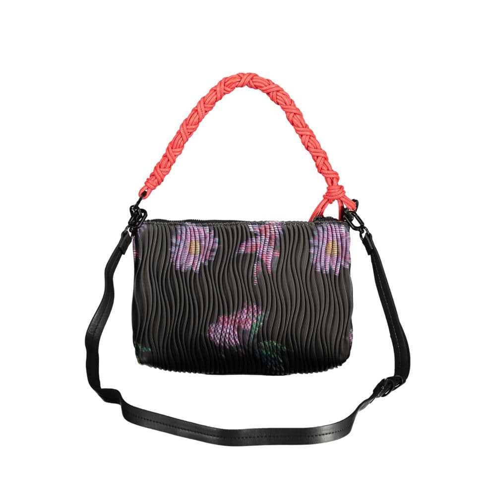 Desigual Nero Poliuretano Women Handbag - Image 2