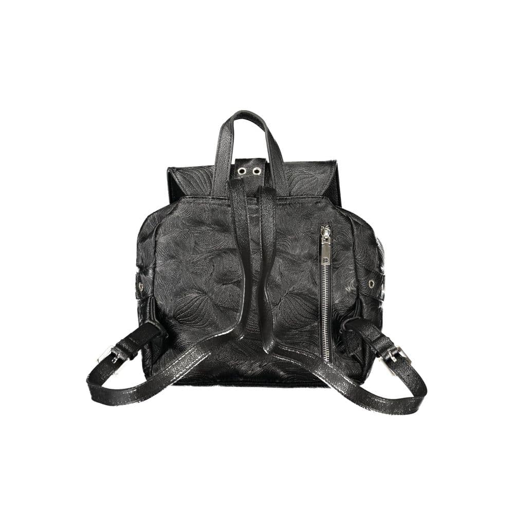 Desigual Black Polyurethane Women Backpack - Image 2
