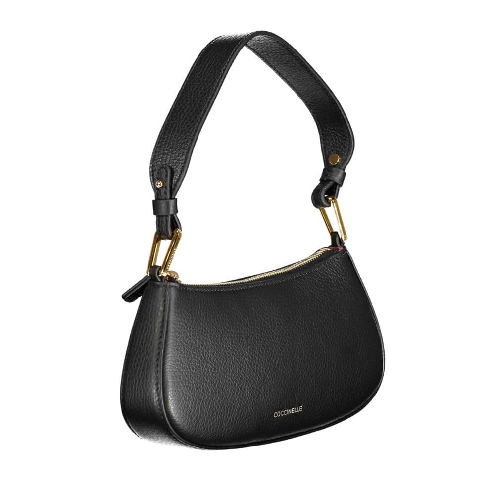 Coccinelle Black Leather Women Handbag - Image 3