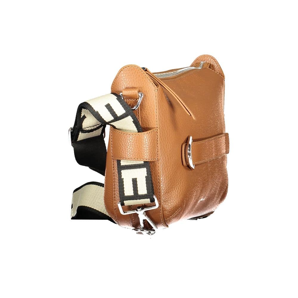 Coccinelle Marrone Leather Women Handbag - Image 3