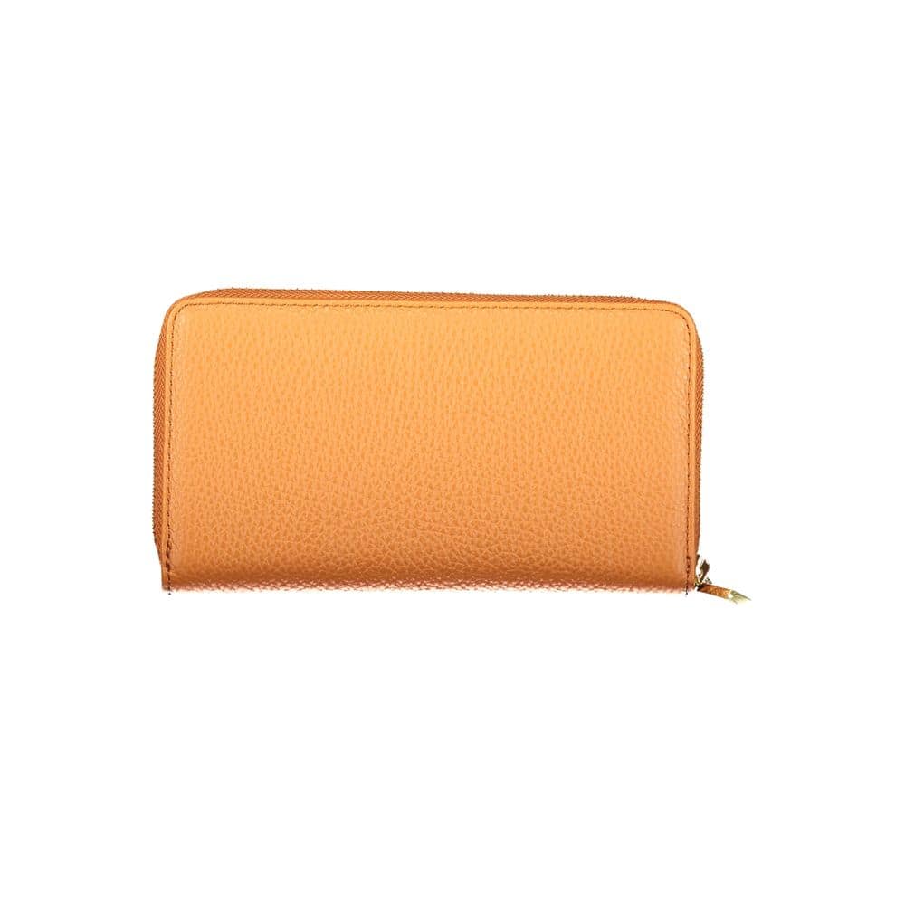 Coccinelle Arancione Leather Women Wallet - Image 2