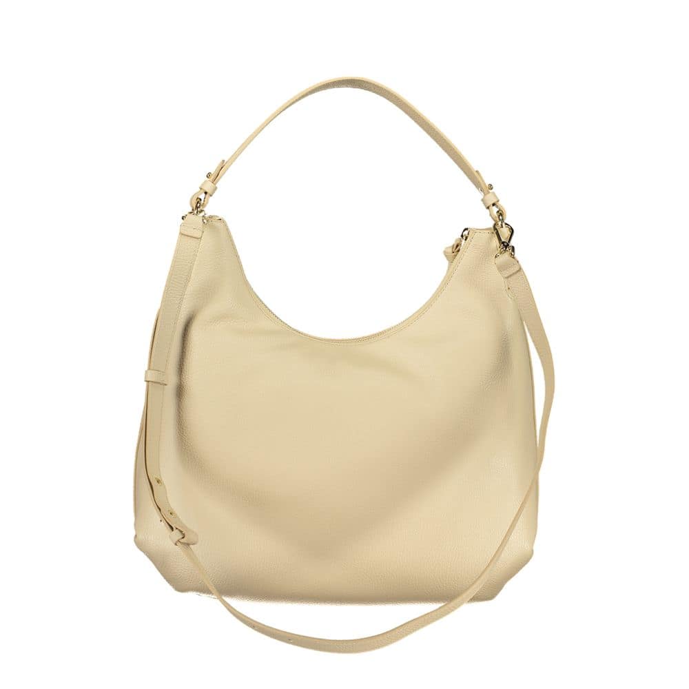 Coccinelle Beige Leather Women Handbag - Image 2