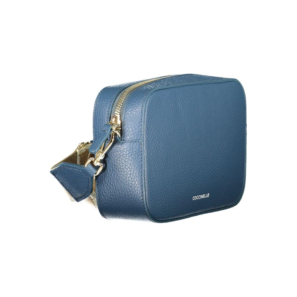 Coccinelle Blue Leather Women Handbag - Image 3