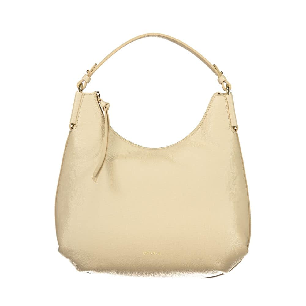 Coccinelle Beige Leather Women Handbag