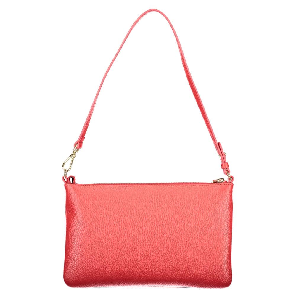 Coccinelle Rosso Leather Women Handbag - Image 2