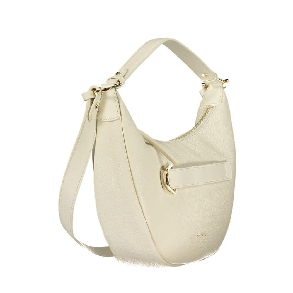 Coccinelle Bianco Leather Women Handbag - Image 3