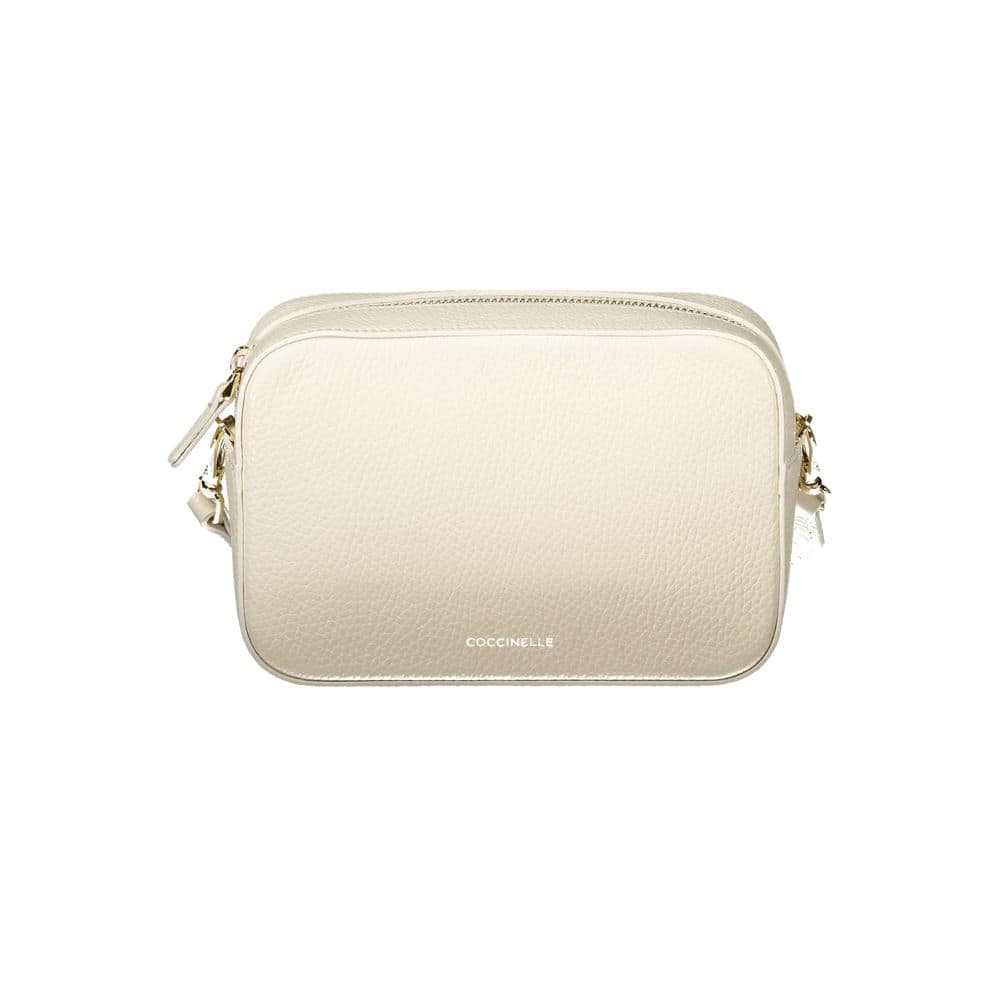 Coccinelle Bianco Leather Women Handbag
