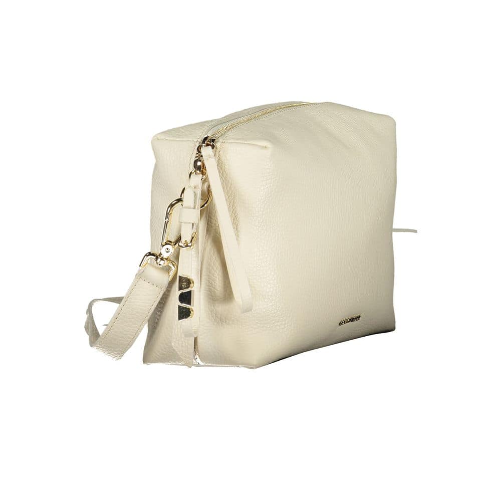 Coccinelle Bianco Leather Women Handbag - Image 3