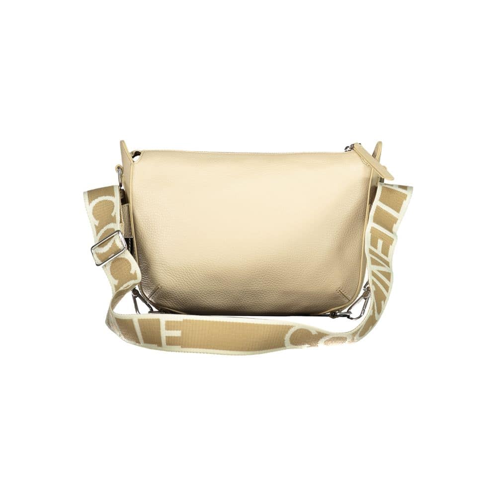 Coccinelle Beige Leather Women Handbag - Image 2