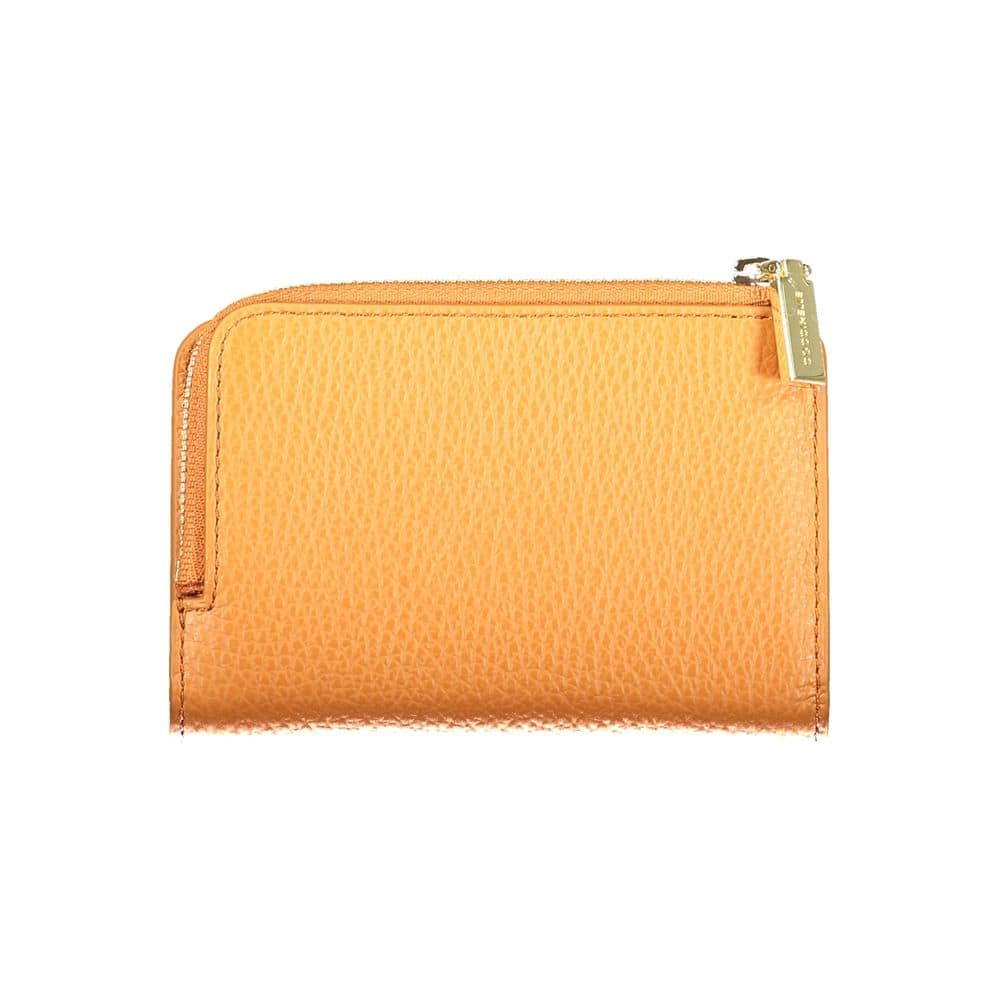 Coccinelle Arancione Leather Women Wallet - Image 2