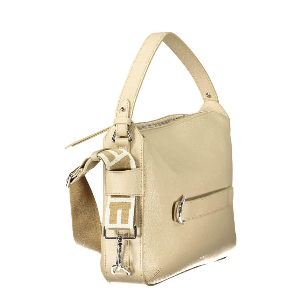 Coccinelle Beige Leather Women Handbag - Image 3