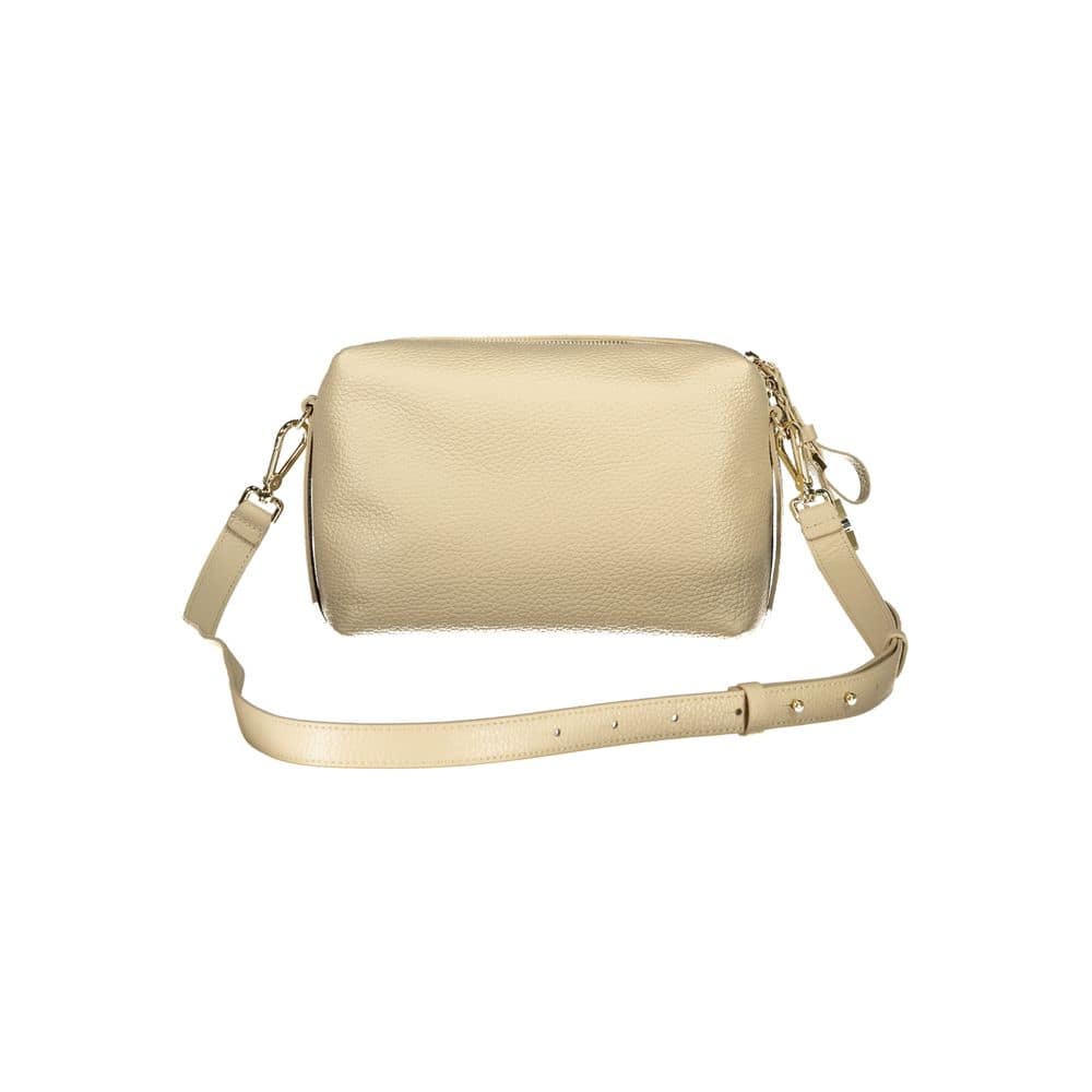 Coccinelle Beige Leather Woman Handbag - Image 2
