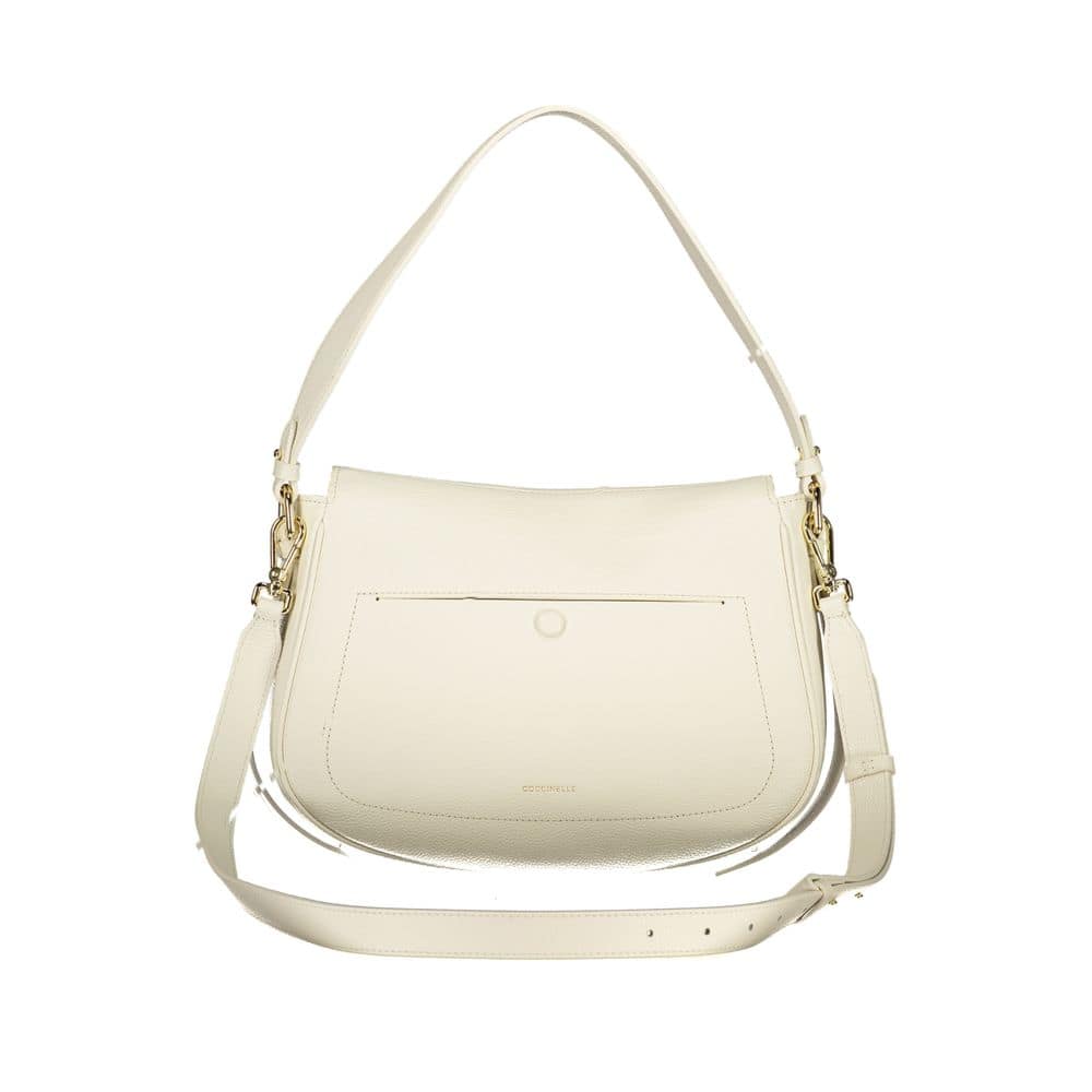 Coccinelle Bianco Leather Women Handbag - Image 2