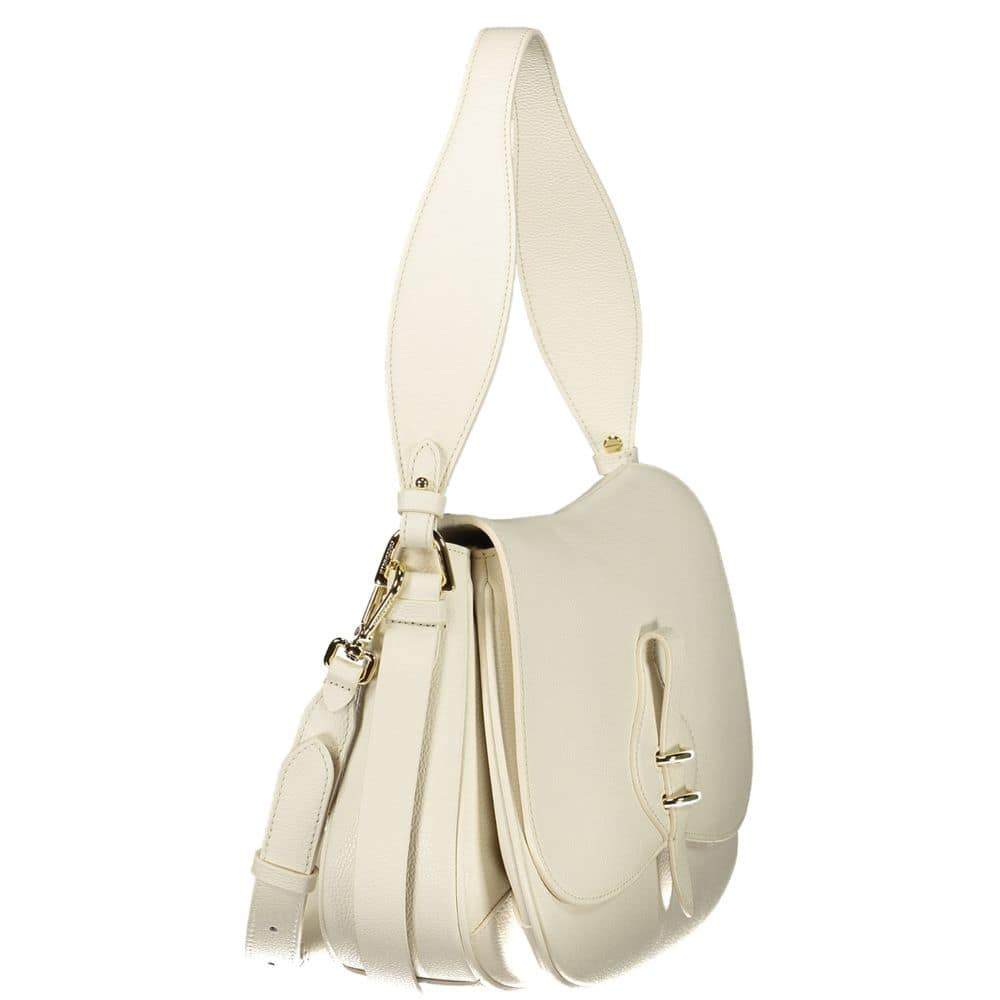 Coccinelle Bianco Leather Women Handbag - Image 3