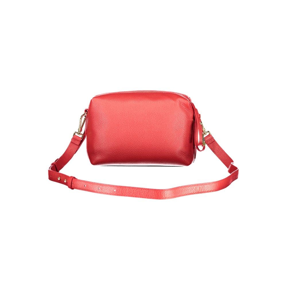 Coccinelle Rosso Leather Women Handbag - Image 2