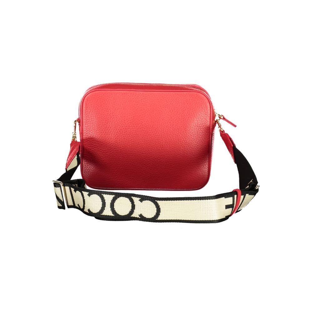 Coccinelle Rosso Leather Women Handbag - Image 2