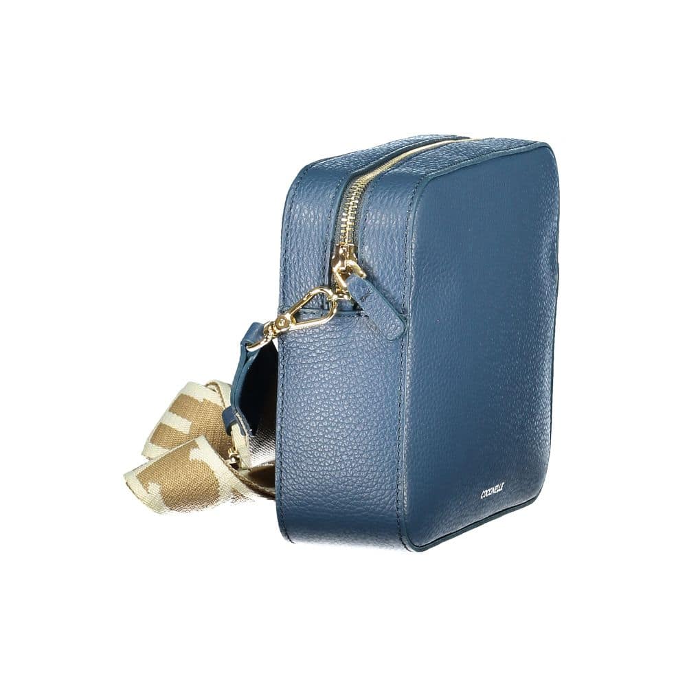 Coccinelle Blu Leather Women Handbag - Image 3
