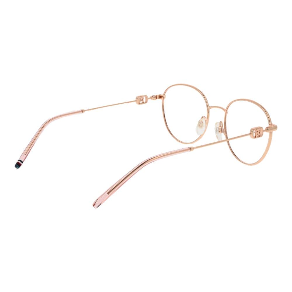 Tommy Hilfiger Gold Stainless Steel Glasses (Frames) - Image 3