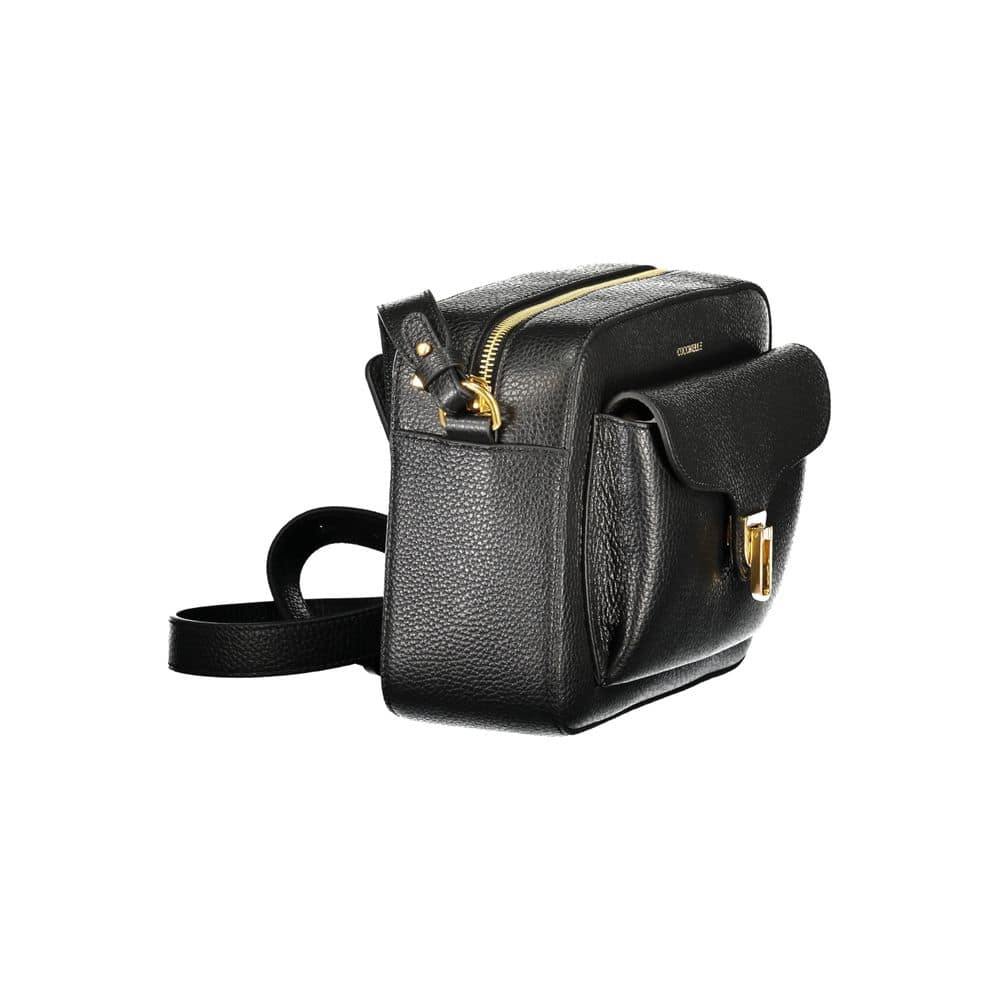 Coccinelle Black Leather Women Bag - Image 3