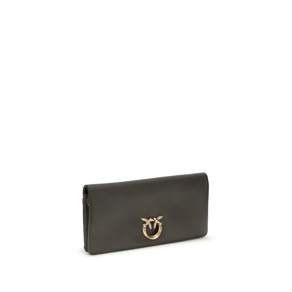 PINKO Bicolor Calf Leather Bos Taurus Clutch Bag - Image 2