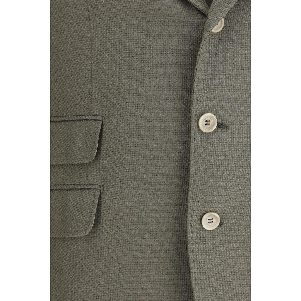 Brunello Cucinelli Bicolor Silk Coat - Image 3