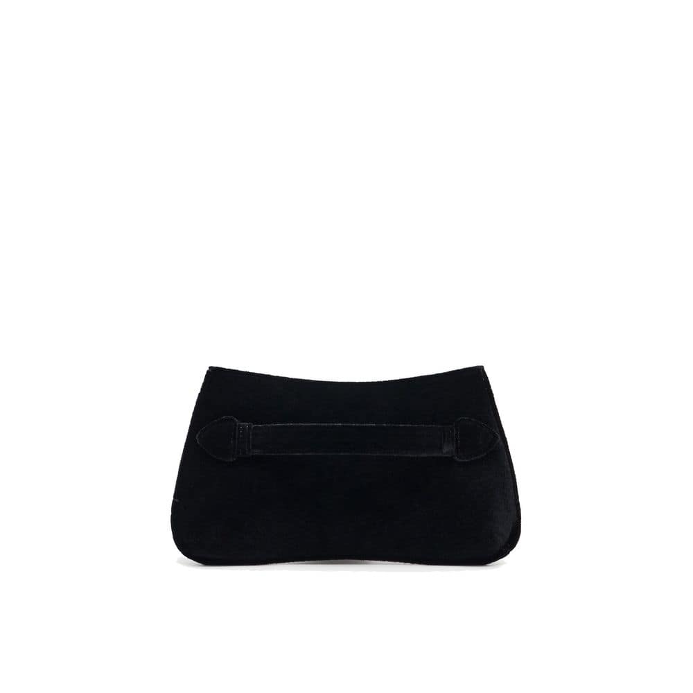 Emporio Armani Black Polyester Clutch Bag - Image 3