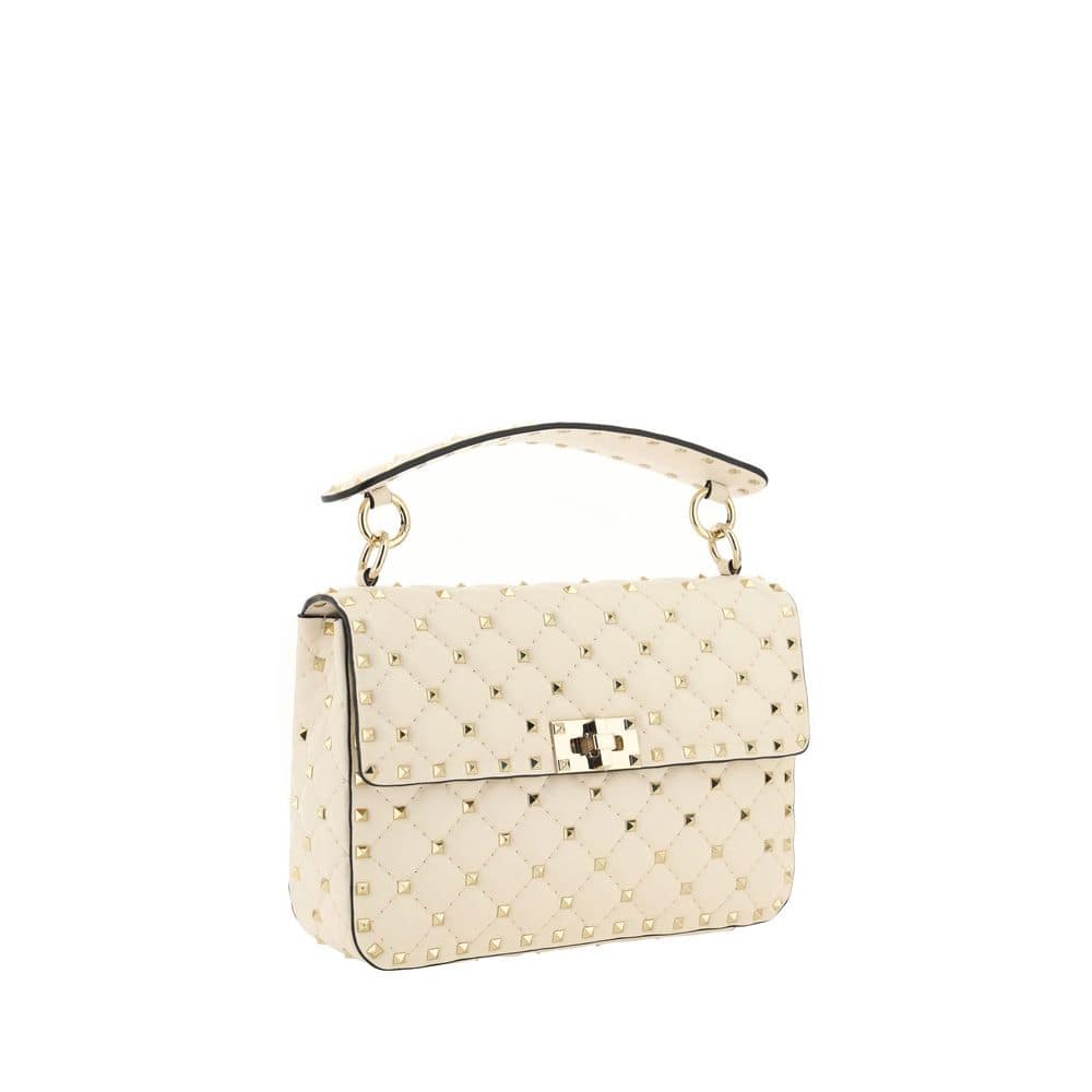 Valentino Garavani Beige Lamb Ovis Aries Aries Shoulder Bag - Image 2