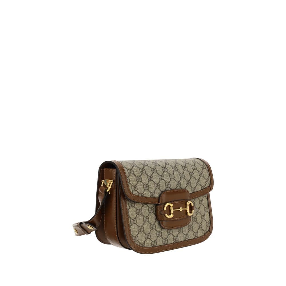 Gucci Beige Cotton Shoulder Bag - Image 2